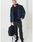 Jack & Jones Jacheta cu vatelina si guler - Albastru ultramarin/Bleumarin