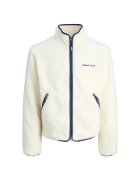 Jack & Jones Jacheta sport barbati - Jack Jones - poliester - ecru/albastru -