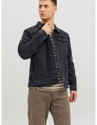 Jack  Jones Jacheta uni din denim cu maneci lungi - Negru