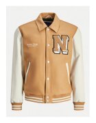 Jack  Jones Jack&Jones Geaca bomber Carter 12260455 Bej Regular Fit - Poliester
