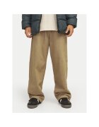 Jack  Jones Jack&Jones Junior Pantaloni din material Alex 12262926 Maro Loose Fit - Bumbac