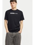 Jack & Jones Jack&Jones Tricou Corp 12233999 Negru Standard Fit - Bumbac