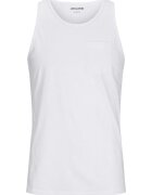 Jack  Jones Maiou barbati Jack Jones - 12270577 - Bumbac - Alb - Alb