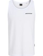 Jack  Jones Maiou barbati Jack Jones - 12276614 - Bumbac/Poliester - Alb - Alb