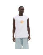 Jack  Jones Maiou JACK &JONES Alma Sleeveless Crew 48318 - Alb