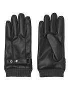 Jack & Jones Manusi de piele ecologica - Negru