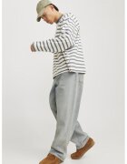 Jack & Jones n - Blugi cu croiala baggy si model uni - Albastru deschis