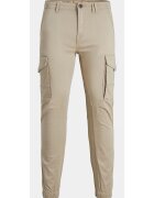 Jack  Jones Pantaloni barbati - Jack Jones - JPSTPAUL VESELATA - bumbac - bej -