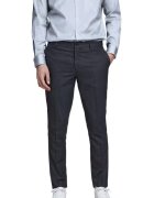 Jack & Jones Pantaloni barbati poliester/viscoza - Gri - Gri