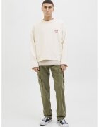Jack  Jones Pantaloni cargo din amestec de bumbac - Kaki