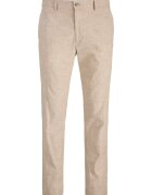 Jack  Jones Pantaloni chino barbati Jack Jones - 12228724 - In/Bumbac - Bej - Bej