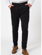 Jack  Jones Pantaloni chino cu buzunare oblice Marco - Negru
