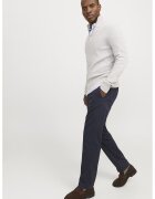 Jack & Jones Pantaloni chino din amestec de bumbac - Albastru ultramarin