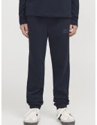 Jack & Jones Pantaloni de trening cu snur de ajustare si detaliu logo Gordon - Bleumarin