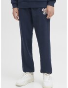 Jack  Jones Pantaloni de trening cu snur in talie - Albastru ultramarin