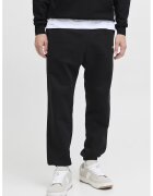 Jack  Jones Pantaloni de trening cu talie ajustabila - Negru/Alb optic