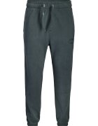 Jack & Jones Pantaloni de trening din bumbac organic cu talie ajustabila - Verde persan