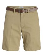 Jack  Jones Pantaloni scurti barbati Jack Jones - 12269368 - Bumbac/Bumbac - Maro - Maro