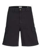 Jack & Jones Pantaloni scurti barbati Jack Jones - 12269374 - Bumbac - Negru - Negru