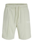 Jack  Jones Pantaloni scurti uni cu snur de ajustare - Verde pal