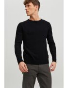 Jack  Jones Pulover barbati - 32818 - Bumbac - Negru