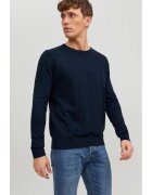 Jack  Jones Pulover barbati - 32825 - Bumbac - Bleumarin