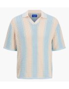 Jack  Jones Pulover barbati Jack Jones - 12277266 - Bumbac - Bej/Albastru deschis - Bej/Albastru deschis