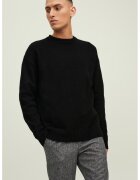 Jack  Jones Pulover cu decolteu la baza gatului - Negru