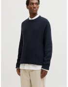 Jack & Jones Pulover cu maneci cazute si decolteu la baza gatului - Albastru ultramarin