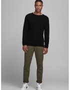 Jack  Jones Pulover cu maneci raglan Hill - Negru