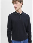 Jack  Jones Pulover din amestec de bumbac cu model uni - Albastru ultramarin