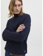Jack  Jones Pulover lejer cu guler inalt - Bleumarin