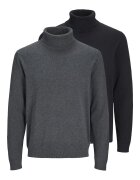 Jack & Jones Set 2 barbati - Jack Jones - negru gri - 100% bumbac organic