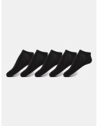 Jack  Jones Set de 5 perechi de sosete scurte - Negru