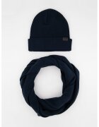 Jack  Jones Set de caciula si fular - Bleumarin