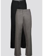 Jack  Jones Set de pantaloni drepti - 2 perechi - Negru/Gri inchis