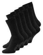 Jack  Jones Set de sosete lungi - din amestec de bumbac - 10 perechi - Negru