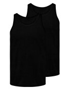 Jack  Jones Set de topuri din bumbac - 2 piese - Negru