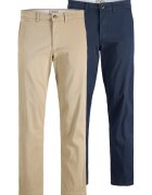 Jack & Jones Set pantaloni barbati bej - bleumarin - 2 culori - fabricat de calitate