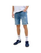 Jack  Jones Short JACK &JONES Rick Fox Jeans 42708 - Albastru