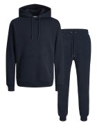 Jack & Jones Trening din amestec de bumbac cu buzunar kangaroo - Bleumarin