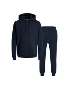 Jack & Jones Trening JACK &JONES Bradley Sweat Zip Hood Set MP 48914 - Albastru inchis