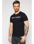Jack  Jones Tricou barbati - 14316 - Bumbac - Negru