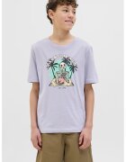 Jack  Jones Tricou cu imprimeu logo si grafic - Lila