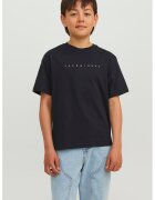 Jack  Jones Tricou de bumbac cu imprimeu logo - Negru
