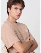 Jack & Jones Tricou de bumbac cu imprimeu pe partea din spate - Bej inchis