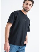 Jack & Jones Tricou din amestec de bumbac cu imprimeu pe partea din spate - Negru/Gri