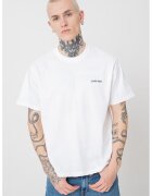 Jack & Jones Tricou din amestec de bumbac organic si imprimeu grafic pe partea din spate - Verde/Alb optic