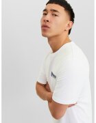 Jack & Jones Tricou din bumbac organic Corp - Alb optic