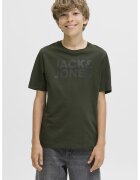 Jack  Jones Tricou din bumbac organic Corp - Verde feriga